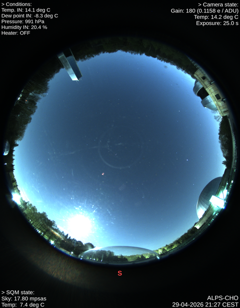 Last image from ALPS-CHO